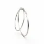 Jane Kønig Big Double Olympia Brinco Avulso Aço Inoxidável BDOH-SS26-SS-S