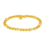 IX Studios Chunky Figaro Pulseira Prata Dourada DMV0341GD