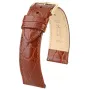 Hirsch Crocograin Medium Pulseira de couro 12302870-1
