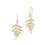 Julie Sandlau Tree Of Life Brincos Prata Dourada HKS442GD