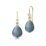 Julie Sandlau Prima Ballerina Brincos Prata Dourada HKS548GDLBCRCZ
