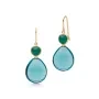 Julie Sandlau Prime Drop Brincos Prata Dourada HKS842GDMDLBCR