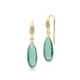 Julie Sandlau Fay Brincos Prata Dourada HKS845GDTMCRCZ