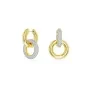 Swarovski Dextera Hoop Brincos Aço Inoxidável Dourado 5668818