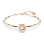 Swarovski Dextera Pulseira Aço Inoxidável Folheado a Ouro Rosa 5692259