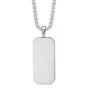 Captena Dogtag Colar Aço Inoxidável DU10058