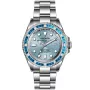 Relógio OceanX Sharkmaster 1000 Limited Edition SMS1048 com mostrador Azul, caixa de 44 mm de diâmetro e Elo de Metal na cor Prata.
