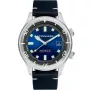 Relógio Spinnaker Bradner Atlantic SP-5062-03 com mostrador Azul, caixa de 42 mm de diâmetro e Pulseira de couro na cor Azul.