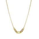 Hasla Fancy Colar Prata Dourada 0147G45