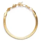ANNI LU Snake Charmer Pulseira Latão Dourado 201-40-47
