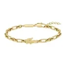 Lacoste Arthor Pulseira Aço Inoxidável Dourado 2040632