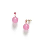 ANNI LU Pink Bubbles Brincos Latão Dourado 241-30-73