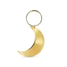 Jane Kønig Big Half Moon Creole Brinco Avulso Prata Dourada BHMC-XJK24-1-G