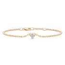 Julie Sandlau Amorina Bracelet Pulseira Prata Dourada BR344GDCZ