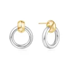 Ania Haie Vogue Maven Brincos Prata E062-10T