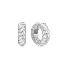 Ania Haie Bold Texture Brincos Prata E063-07H