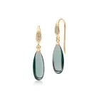 Julie Sandlau Fay Brincos Prata Dourada HKS845GDMDCRCZ