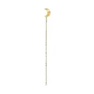 Jane Kønig Half Moon Brinco Avulso Prata Dourada HMCS-XJK24-1-G