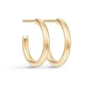 Julie Sandlau Classic Medium Brincos Prata Dourada HPS103GD