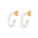 IX Studios Philine Brincos Prata Dourada DMB0355GDPAIR