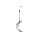 Jane Kønig Half Moon Brinco Avulso Prata JKHM001-S