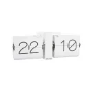 Karlsson Flip Clock No Case Relógio de mesa KA5602WH