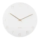 Karlsson Charm Engraved Numbers Wall Clock Relógio de parede KA5762WH