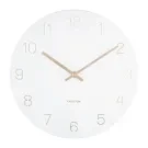 Karlsson Charm Engraved Numbers Wall Clock S Relógio de parede KA5788WH