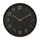 Karlsson Elegance Glow Relógio de parede KA5973BK