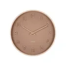 Karlsson Nervadura soft brown Relógio de parede KA6117BR