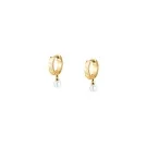 Karl Lagerfeld Pearl Brincos KLAYR15