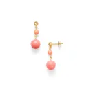 ANNI LU Drops Brincos Latão Dourado 251-30-71