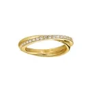 Jane Kønig Olympia Anel Aço Inoxidável Dourado OR-SS26-SS-G