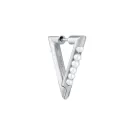 Jane Kønig Bahamas Small Brinco Avulso Prata SBPE-HS22-S